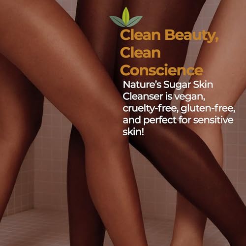 Nature's Sugar Prewax Skin Cleanser ? Prep & Cleanse Spray for Waxing Care ? Supports Paste Adhesion, Smooth Removal & Skin Wellness ? Pre Wax Essentials for Body & Bikini ? 355 ml / 12 fl oz