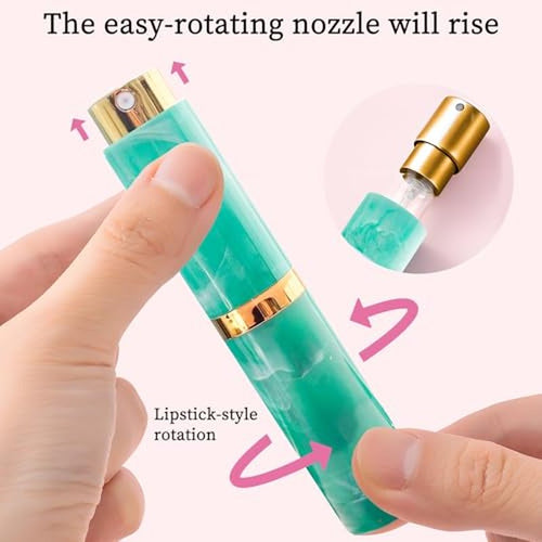 10ML Refillable Perfume Atomizer Spray Bottle for Travel
