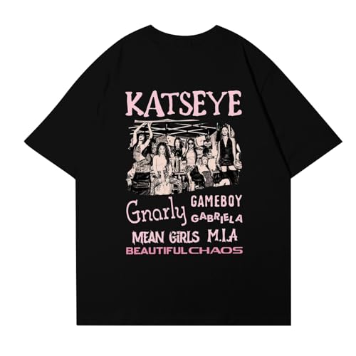 Katseye Beautiful Chaos Graphic Tee - Women's Crewneck