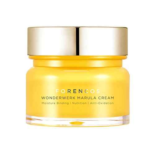[FORENCOS] Wonderwerk Marula Cream 1.69 fl. oz. (50ml) - Containing Marula Oil & Hoeny & Proplis Extracts & Hyaluronic Acid, Deep Moisturizing and Nourishing Facial Cream