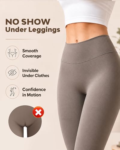 Camel Toe Proof Seamless Briefs for Women