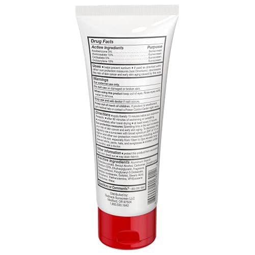 6 Oz SPF 50 Sport Lotion Water/Sweat Resistant Reef Friendly, Non-irritating