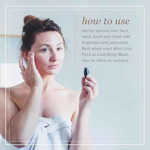 LINDI SKIN Face Serum Citrus - Ultimate Moisture and Comfort To Restore Your Skin Immediately - Reduce Facial Rash, Redness, and Itching - Relieves Uncomfortable Effects of Chemo Rash (1 fl oz)