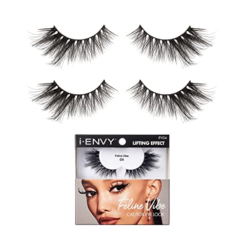 i-ENVY Feline Cat Eye Lashes - 2 Pairs Dramatic Lifting Look