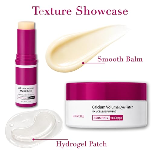 Eye Care Duo: Hydrogel Patches (60) + Calcium Balm Stick