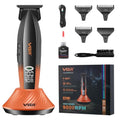 VGR 889T Professional Hair Trimmer for Men, 9000RPM High Speed Cordless Hair Clippers Beard Trimmer with Ceramic & DLC T Blade, Zero Gapped Barber Clippers with USB Charging Base, LED Display