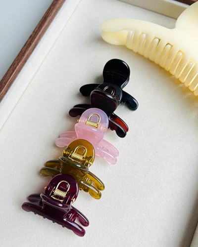 Octopus Claw Clips Set - Large 5.0" & Mini 1.9" Hair Clips