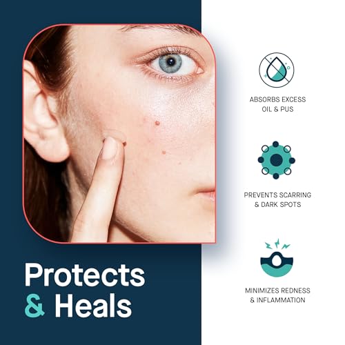SLMD by Dr. Pimple Popper Salicylic Acid Pimple Patches - Treat Acne and Improve the Appearance of Dark Spots - Thin Transparent Patches with Salicylic Acid - 2 Sizes (24 count)