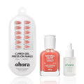 ohora Complete Gel Nail Care Bundle - Press On Nails & Remover