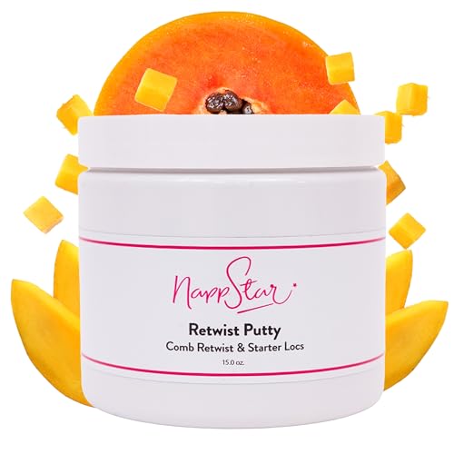 Nappstar Retwist Putty for Locs - 15 Fl Oz