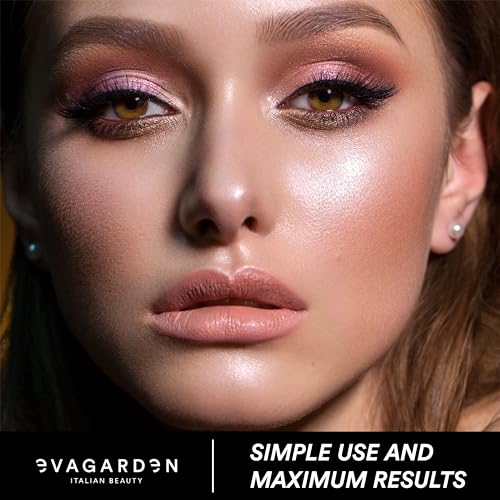 EVAGARDEN Sensorial Lipstick - Silky Texture Melts Pleasantly - Releases Saturated Color and Adheres Perfectly - With Emollient, Moisturizing Properties for Youthful Pout - 448 Miss - 0.1 oz