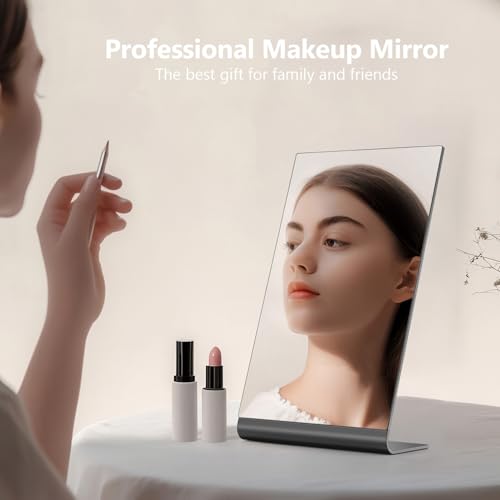 12x7 Frameless Makeup Mirror - Vanity Desk Mirror