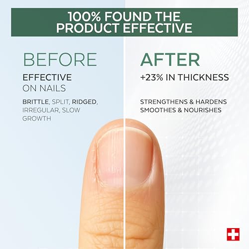 PODERM Natural Nail Repair Oil Serum - Strengthener for Damaged Nails