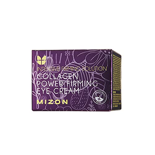 MIZON Collagen Power Firming Eye Cream, Collagen, Anti-wrinkle, elastin booster, Moisturizing, skin elasticity with Hyaluronic Acid. (25ml, 0.84 FL oz)