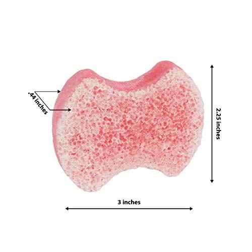 Spongables Pedi Scrub Foot Exfoliating 5+ Wash Travel Sponge, Lavender, 6 Count