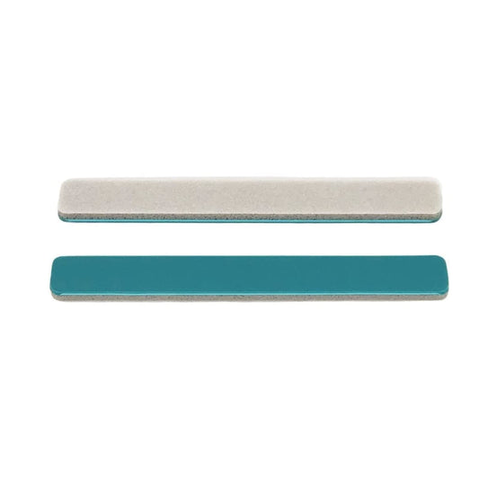 Soft Touch Baby Sand Turtle Nail File Block, Teal 120 Grit Fine, 5 ¼ Inch - 5 Pieces