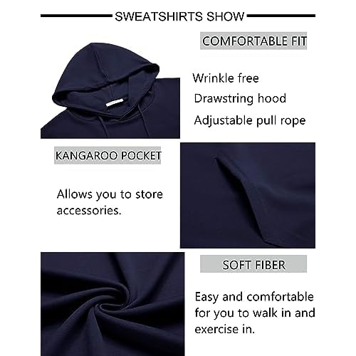 COOFANDY Sweatsuits for Men 2 Piece Tracksuit Casual Athletic Jogging Suit Hooded Set