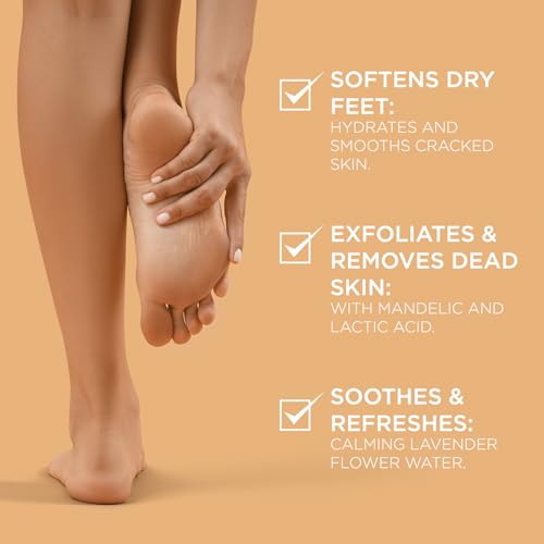 Lee Beauty Exfoliating Foot Peeling Mask for Dry Cracked Feet - 4 Pack