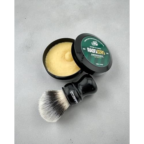 Rinfrescante Shaving Soap 125 ml ? Made in Italy Menthol Traditional Shaving Cream Soap for Men ? Refreshing Citrus Scent, Rich Lather & Smooth Comfortable Shave