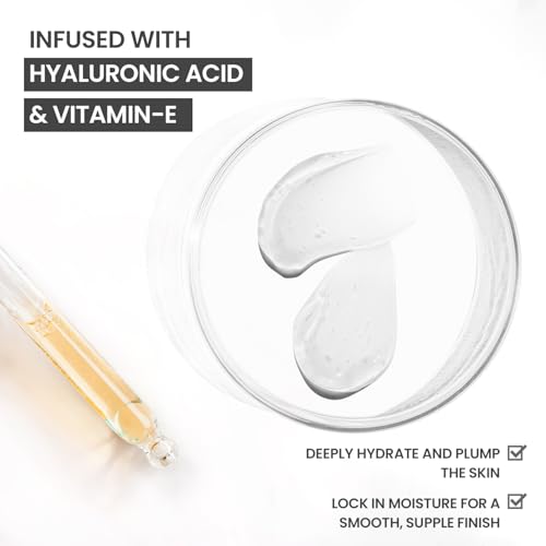Face Primer for Smoothing Skin | Hydrating Face Primer, Evens Skin texture, Grips Makeup | Wrinkle Filling, Pore perfecting | Matte Finish Face Primer, 1 Fl Oz