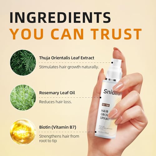 Hair Growth Spray with Biotin & Rosemary Oil