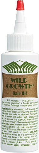Wild Growth Hair Oil 4 Fl Oz - Natural Hair Moisturizer & Growth Support