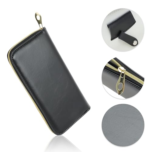 VOCOSTE Barber Scissors Pouch Bag - Holds 4 Scissors Under 6.5 in