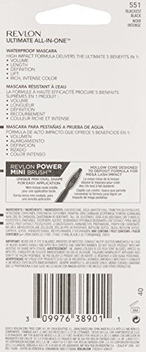 Revlon Volumizing Waterproof Mascara, Blackest Black