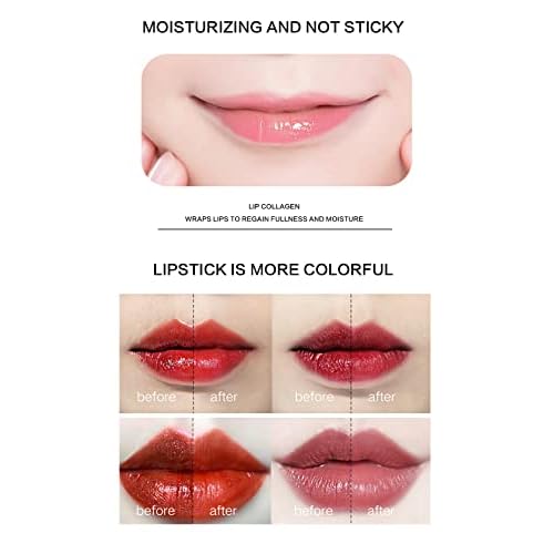 Lip Collagen with Peptide & Stem Cell Complex, Lip Balm for Dry Lips, a Lip Moisturizer for Lip Care and Lip Treatment