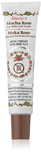 Rosebud Lip Balm Tube, Mocha Rose, 5 Ounce