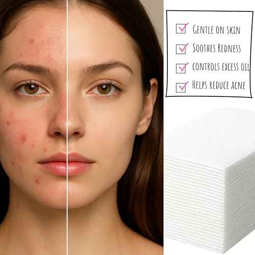 XL Disposable Face Towels ? 50 Count Ultra-Soft 100% Viscose Lint-Free Dry Wipes for Makeup Removal & Skincare, Hygienic Facial Towelettes for Sensitive Skin, Travel & Daily Use
