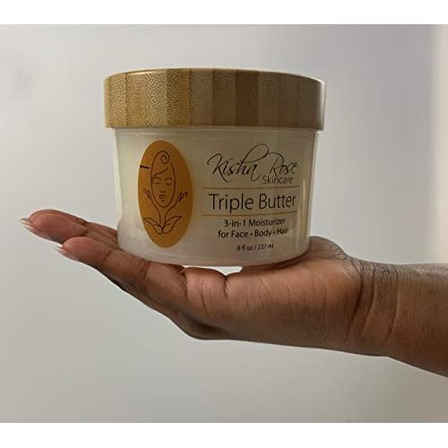 Triple Butter 3 in 1 Moisturizer for Face, Body and Hair