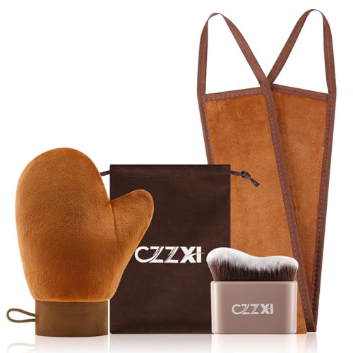 Self-Tanning Mitt & Back Applicator Kit with Body Brush