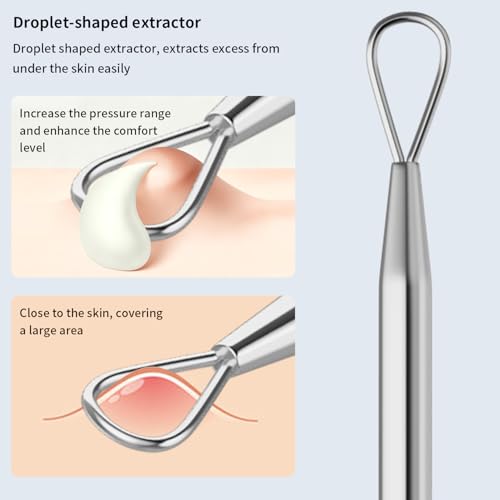 Titanium Blackhead Remover & Acne Extractor Tool