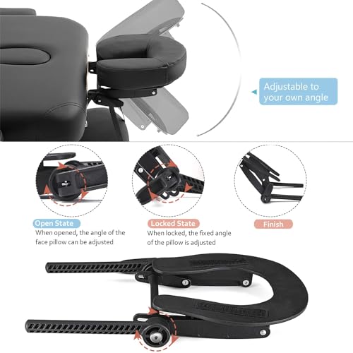Universal Adjustable Massage Table Face Cradle & Pillow