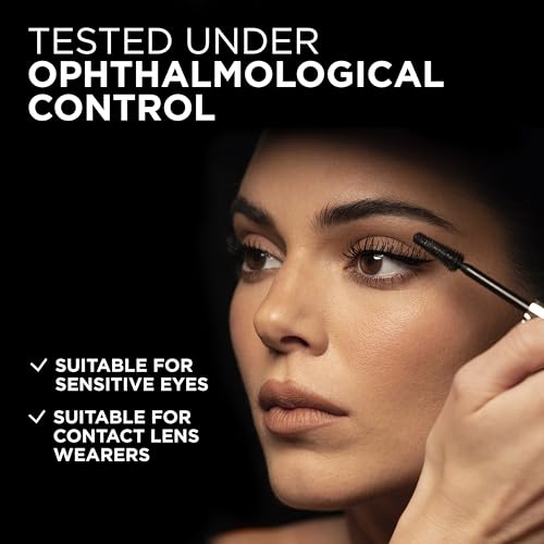 Voluminous Panorama Mascara - Blackest Black, Lengthening & Smudge Resistant, 0.33 Fl Oz - Variation of This Listing