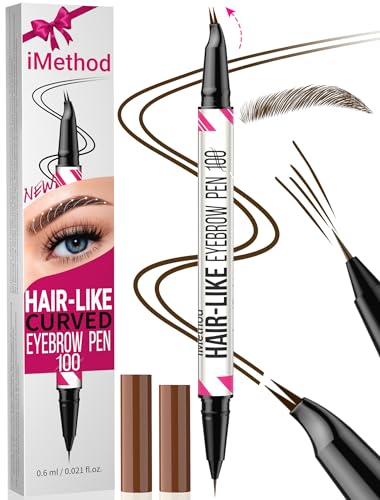 iMethod Curved Eyebrow Pen - Dark Brown Microblading Brow