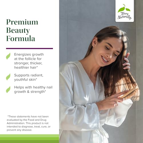 Terry Naturally Hair, Skin & Nail Essentials Daily Supplement - 60 Capsules