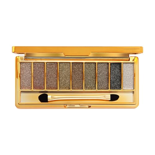 Glitter Eyeshadow Palette 9 Colors Highly Pigmented Waterproof