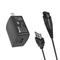 Charger-Cord Fit for Hatteker Beard Trimmer Cordless Hair Trimmer Pro Hair Clippers RFC-676/598 Electric-Shaver