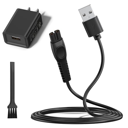 5V Fast Charger for Philips Norelco Newer Model 3900 2400, Wet & Dry Shaver Newer Series 2000 5000 7000 3000 QP2724 QP2834 QP1924, MG7910 MG5910 MG9510 Philips Oneblade 360 Trimmer Electric Shaver