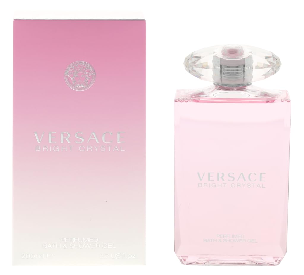 Versace Bright Crystal Perfumed Bath and Shower Gel 200 ml / 6.7 fl. oz.