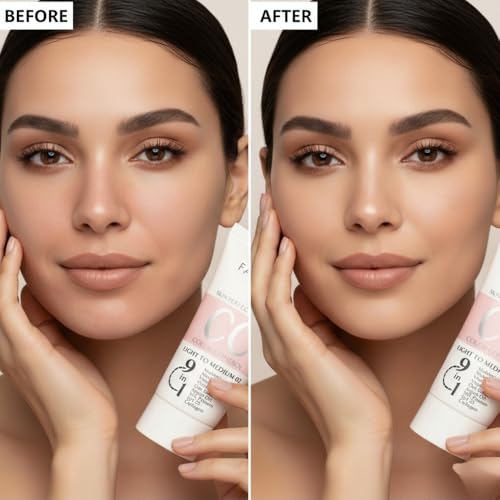 Farmasi CC Cream SPF 25 - Lightweight Color Correcting Tinted Moisturizer, 1.7 fl oz