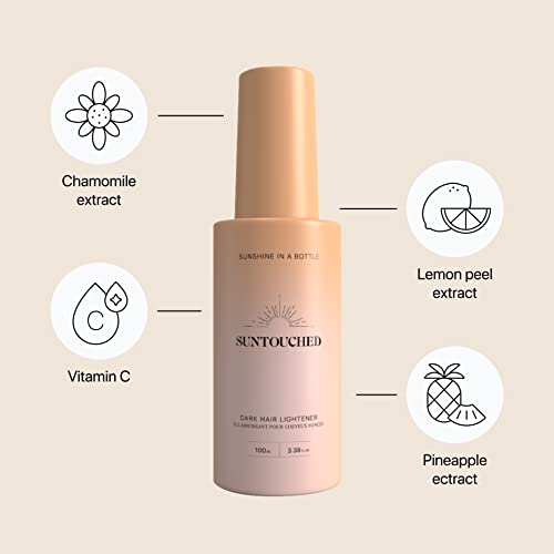 Suntouched Hair Lightener Spray for Dark Hair - Gradual Highlights