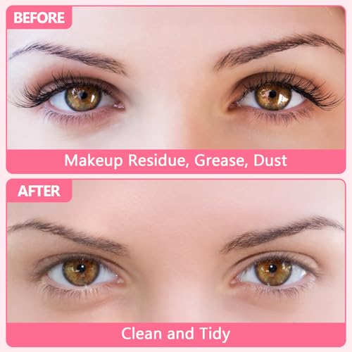 Eyelash Extension Cleanser Kit with USB Lash Fan