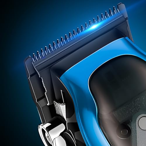 KEMEI KM-1763 Professional Hair Clippers for Men - Cordless & USB Rechargeable