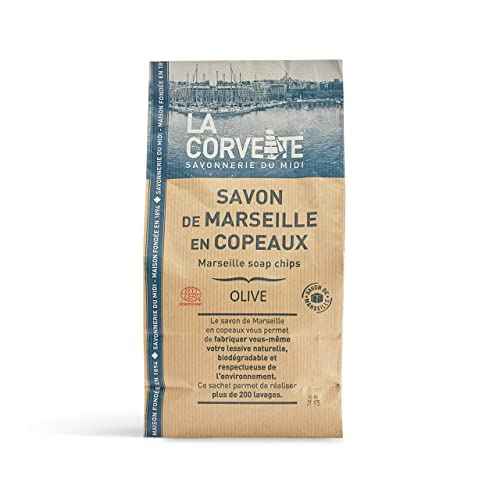 La Corvette, bag of Marseille soap chips OLIVE, 750g