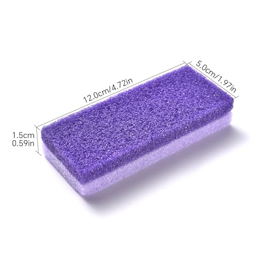 6PCS Double-Sided Pumice Foot Scrubber Set for Smooth Skin