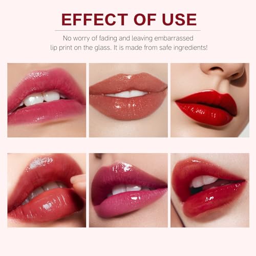 Peel Off Lip Tattoo Gloss - Waterproof Long-Lasting Hydrating