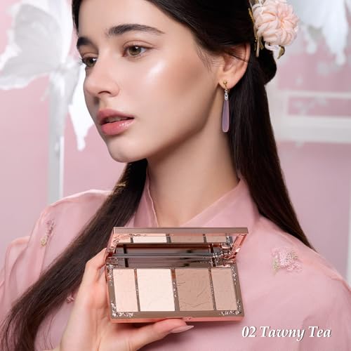Flower Knows Highlight & Contour Palette 02 Tawny Tea